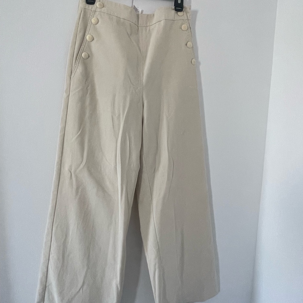 MaxMara Cream Corduroy Trousers